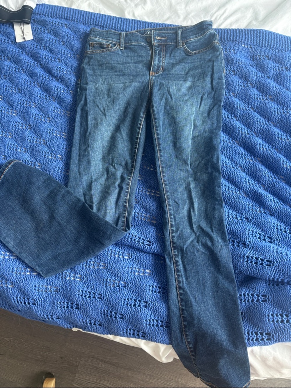St. John’s Bay Bootcut Classic Women's Dark Wash Blue Jeans